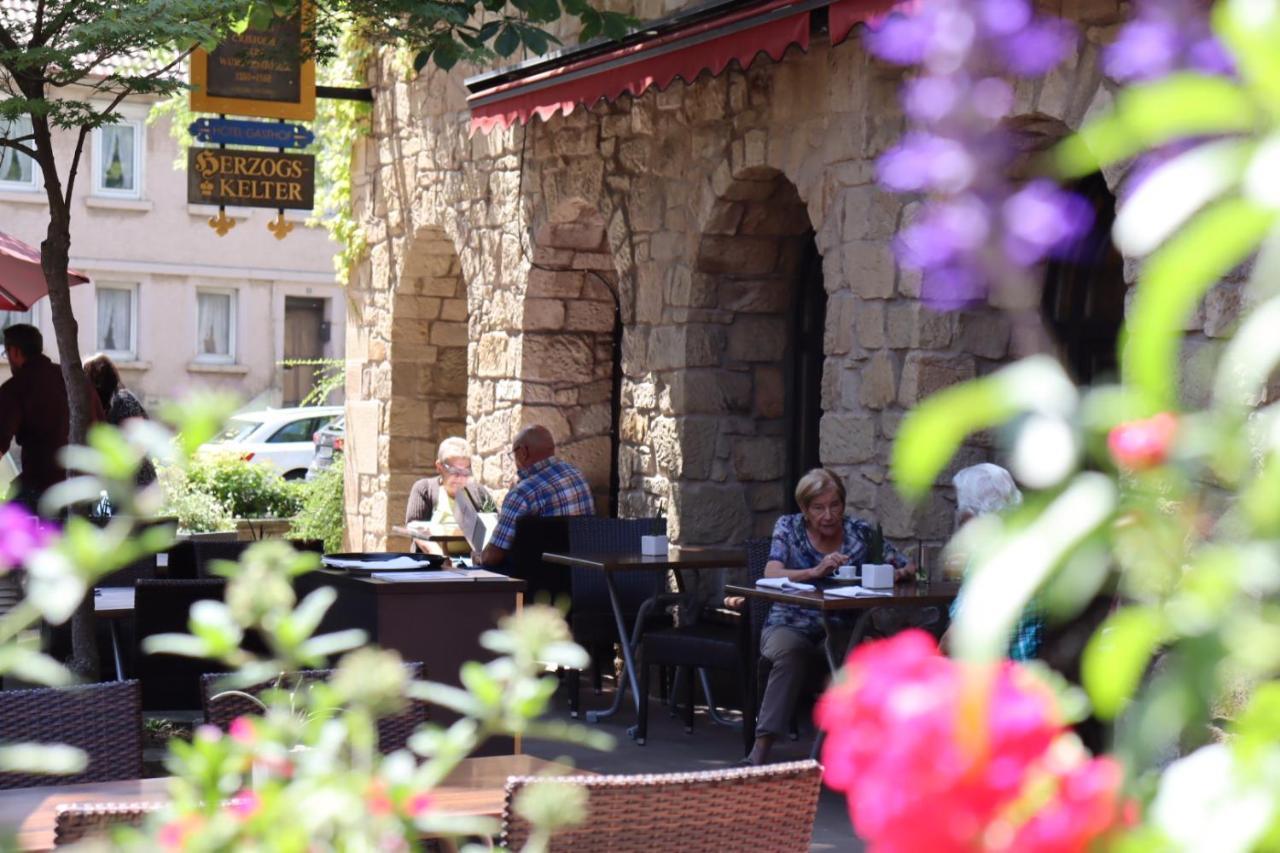 Herzogskelter Restaurant Hotel Gueglingen Exterior photo
